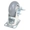Vestil Thermoplastic Swivel With Brake Rigid Caster 5 In. Diameter x 2 In. Width 551 lb Light Gray CST-VE-5X2TPR-SWB - alternate 6